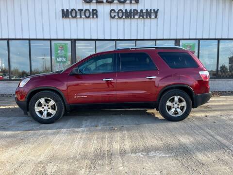 2008 GMC Acadia for sale at Olson Motor Company in Morris MN