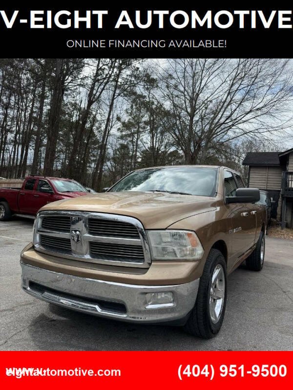2011 RAM 1500 for sale at V-EIGHT AUTOMOTIVE in Lithia Springs GA
