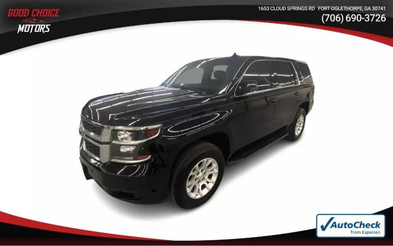 2018 Chevrolet Tahoe for sale at Good Choice Motors in Fort Oglethorpe GA