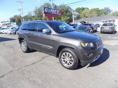 2015 Jeep Grand Cherokee for sale at Comet Auto Sales in Manchester NH