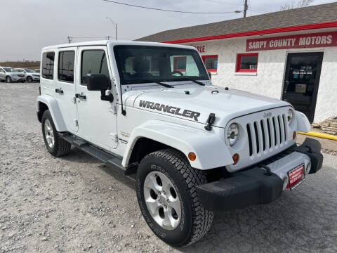 2013 Jeep Wrangler Unlimited for sale at Sarpy County Motors in Springfield NE
