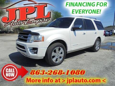 2016 Ford Expedition for sale at JPL AUTO EMPIRE INC. in Lake Alfred FL