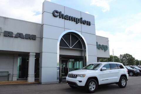 2017 Jeep Grand Cherokee for sale at Champion Chevrolet in Athens AL