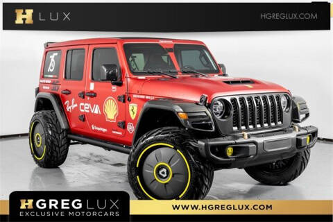 2021 Jeep Wrangler Unlimited for sale at HGREG LUX EXCLUSIVE MOTORCARS in Pompano Beach FL