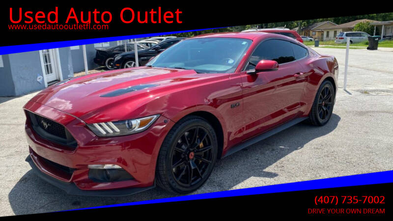 2016 Ford Mustang for sale at Used Auto Outlet in Orlando FL