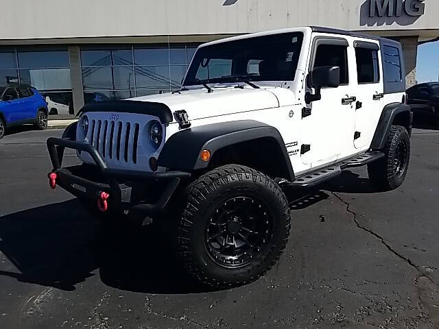 Used 2013 Jeep Wrangler Unlimited Sport with VIN 1C4BJWDG9DL564928 for sale in Bellefontaine, OH