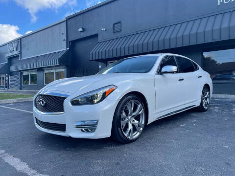 2016 Infiniti Q70L for sale at Motor Trendz Miami in Hollywood FL