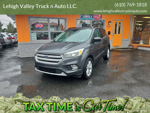 2018 Ford Escape for sale at Lehigh Valley Truck n Auto LLC. in Schnecksville PA
