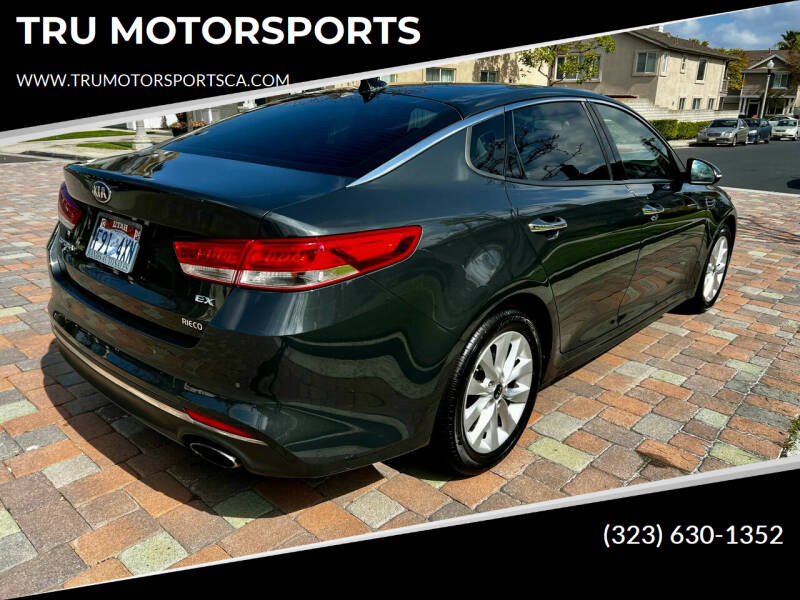 2016 Kia Optima for sale at TRU MOTORSPORTS in Inglewood CA