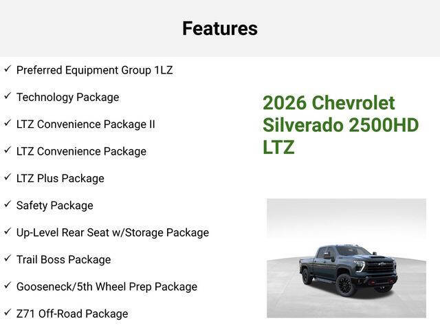 2026 Chevrolet Silverado 2500HD