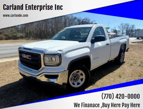 2017 GMC Sierra 1500 for sale at Carland Enterprise Inc in Marietta GA