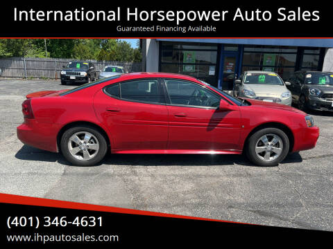 2007 Pontiac Grand Prix for sale at International Horsepower Auto Sales in Warwick RI