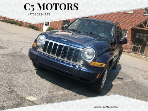 2006 Jeep Liberty for sale at C5 Motors in Marietta GA