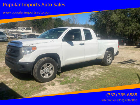 2015 Toyota Tundra for sale at Popular Imports Auto Sales in Gainesville FL