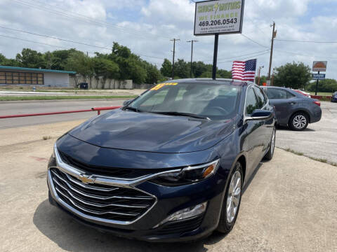 2021 Chevrolet Malibu for sale at Shock Motors in Garland TX