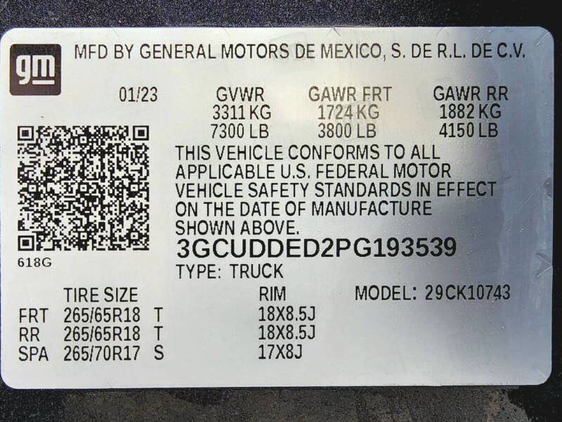 2023 Chevrolet Silverado 1500