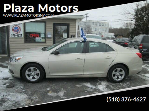 2015 Chevrolet Malibu for sale at Plaza Motors in Rensselaer NY