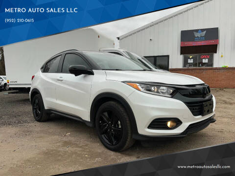 2022 Honda HR-V for sale at METRO AUTO SALES LLC in Lino Lakes MN