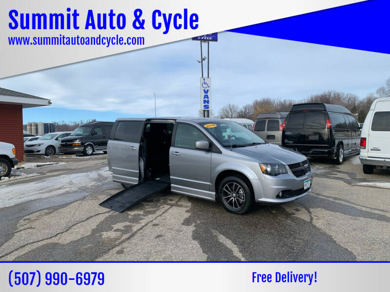 2018 Dodge Grand Caravan for sale at Summit Auto & Cycle in Zumbrota MN