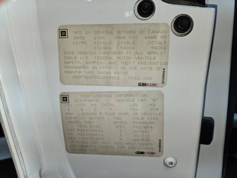 1995 Pontiac Firebird Formula