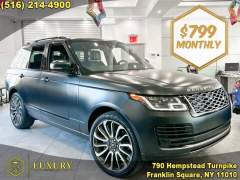2019 Land Rover Range Rover for sale at LUXURY MOTOR CLUB in Franklin Square NY