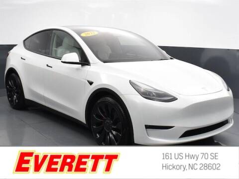 2022 Tesla Model Y for sale at Everett Chevrolet Buick GMC in Hickory NC