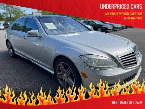 2012 Mercedes-Benz S-Class for sale at Underpriced Cars in Marietta GA