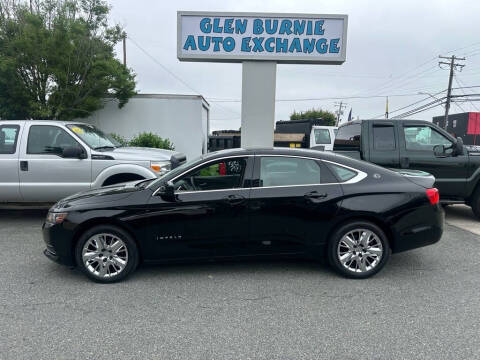 2017 Chevrolet Impala for sale at Glen Burnie Auto Exchange in Glen Burnie MD