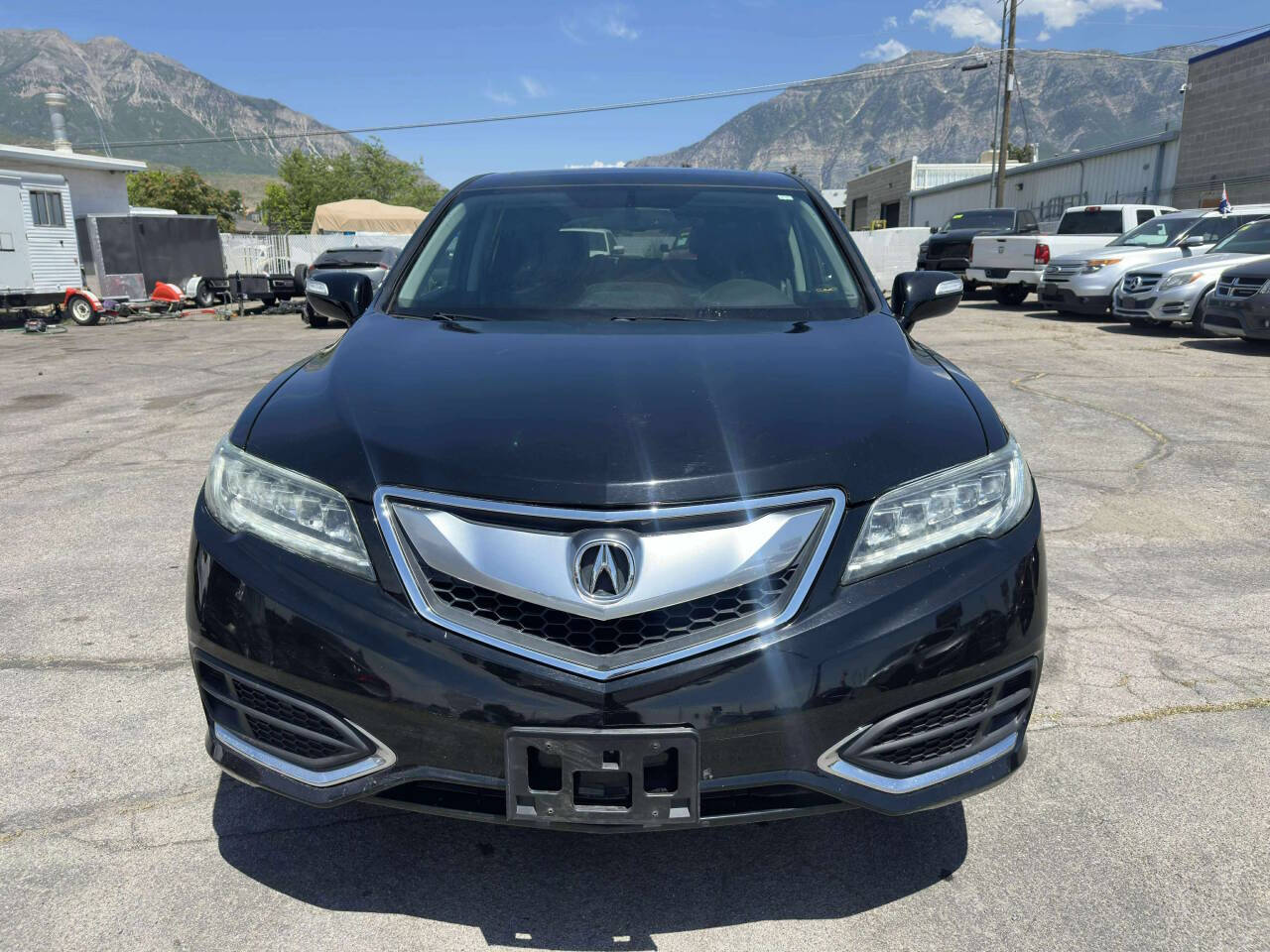 Black 2017 Acura RDX w/Tech AWD 4dr SUV w/Technology Package 2