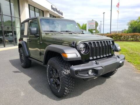 2022 Jeep Wrangler for sale at FRED FREDERICK CHRYSLER, DODGE, JEEP, RAM, EASTON in Easton MD