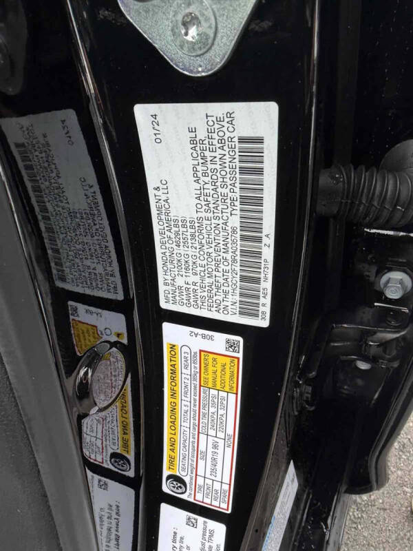 2024 Honda Accord Hybrid Sport-L