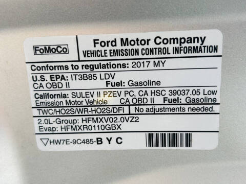 2017 Ford Focus SE