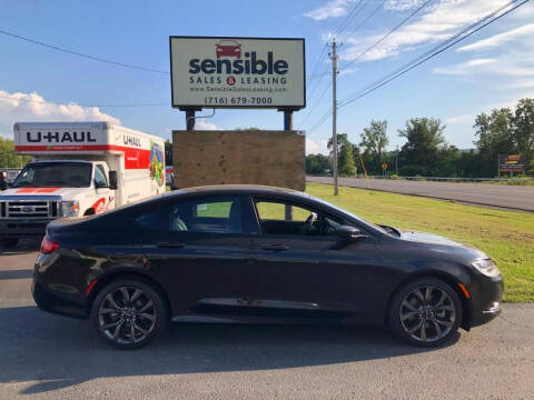 2016 Chrysler 200 for sale at Sensible Sales & Leasing in Fredonia NY