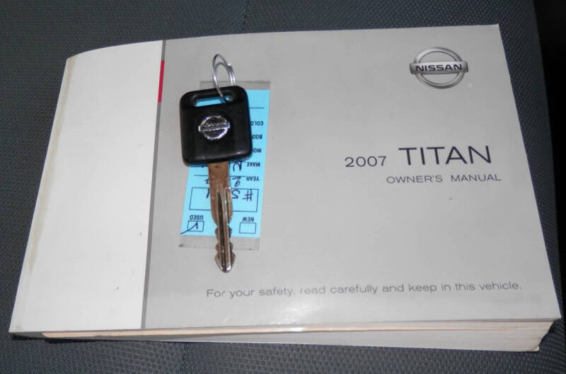 2007 Nissan Titan SE FFV