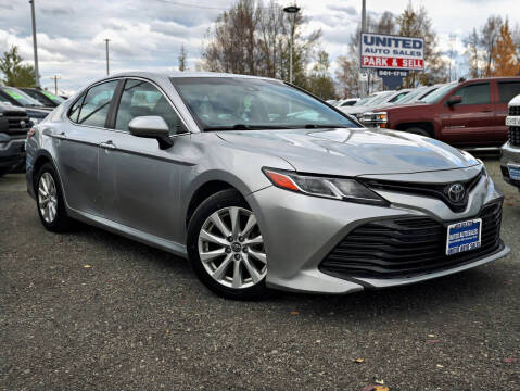 2018 Toyota Camry for sale at United Auto Sales in Anchorage AK