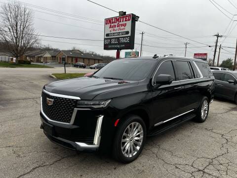2021 Cadillac Escalade ESV for sale at Unlimited Auto Group in West Chester OH