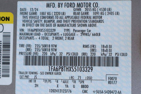 2025 Ford Mustang EcoBoost