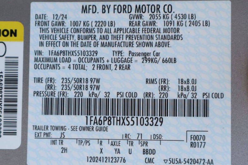 2025 Ford Mustang EcoBoost