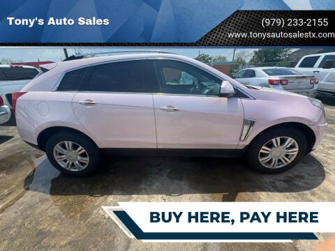 2016 Cadillac SRX for sale at Tony's Auto Sales in Freeport TX