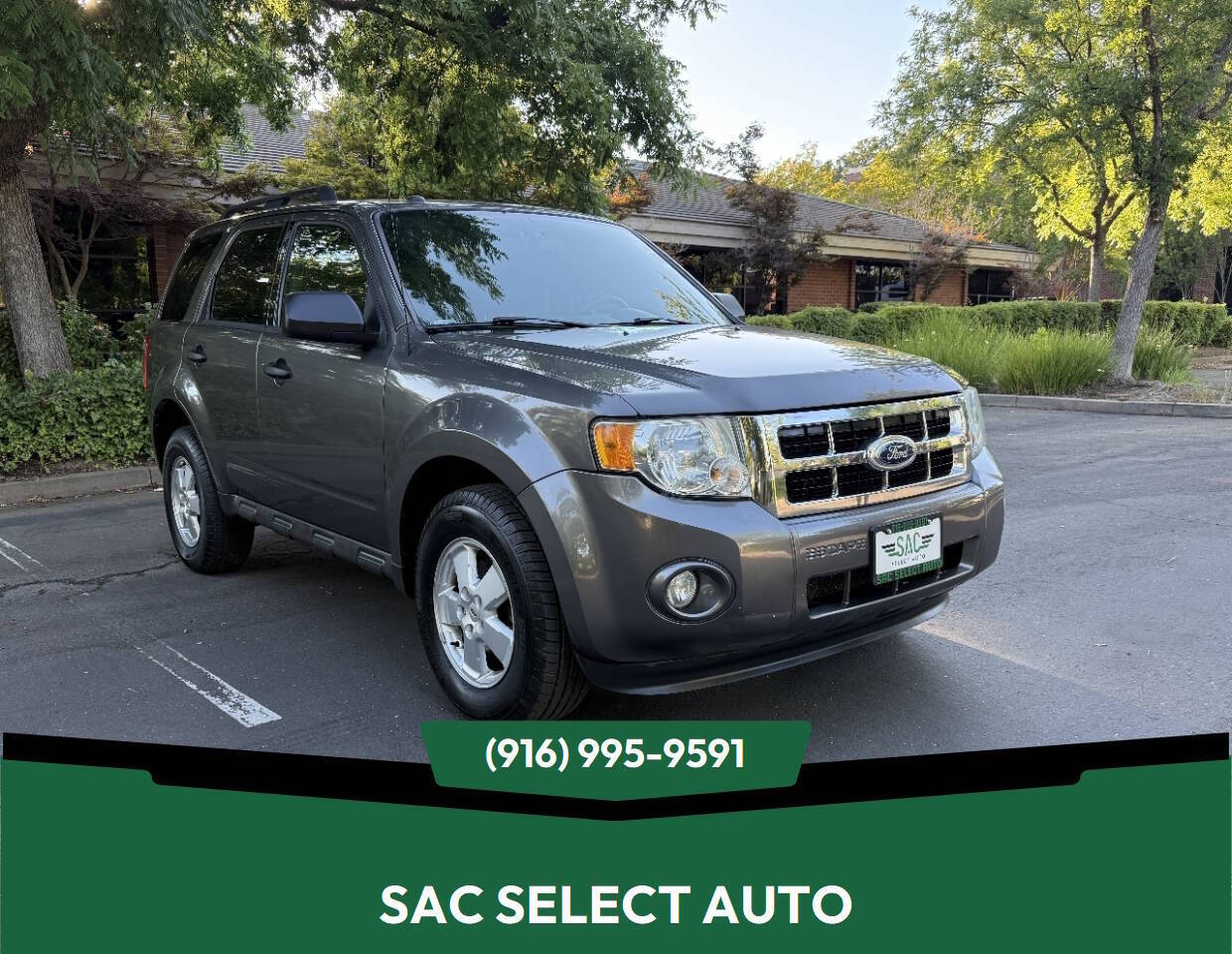 Gray 2012 Ford Escape SUV / Crossover All-Wheel Drive 6-Speed Automatic