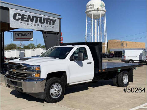 2017 Chevrolet 3500 Silverado DRW for sale at CENTURY TRUCKS & VANS in Grand Prairie TX