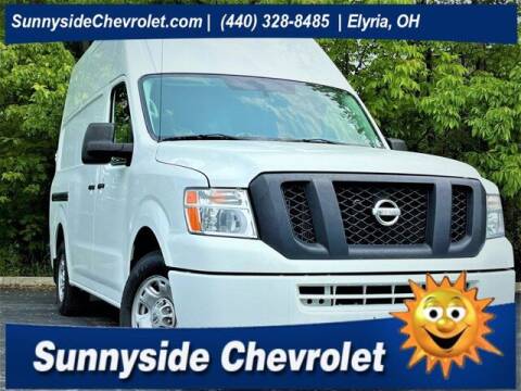 2018 Nissan NV for sale at Sunnyside Chevrolet in Elyria OH