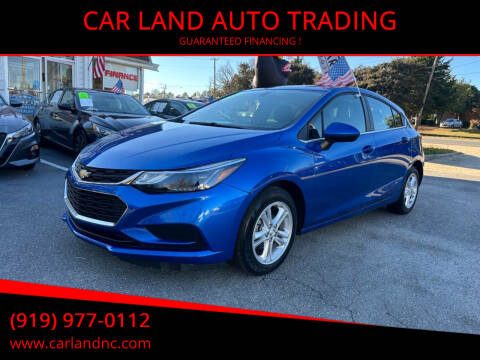 2018 Chevrolet Cruze for sale at CAR LAND  AUTO TRADING - CAR LAND AUTO TRADING in Raleigh NC