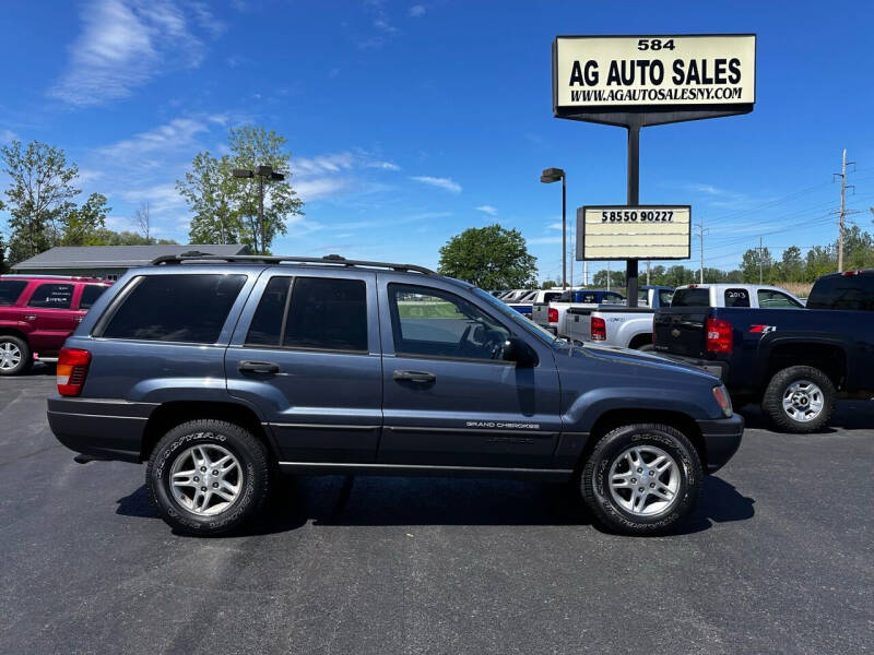 2003 Jeep Grand Cherokee for sale at AG Auto Sales in Ontario NY