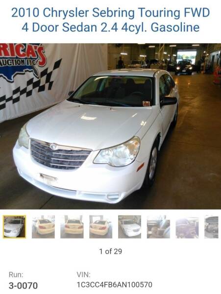 2010 Chrysler Sebring for sale at The Bengal Auto Sales LLC in Hamtramck MI