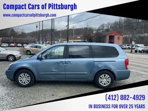 2012 Kia Sedona for sale at Compact Cars of Pittsburgh in Pittsburgh PA
