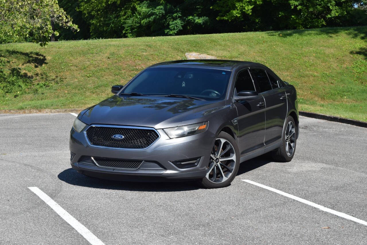 Gray 2014 Ford Taurus SHO AWD SHO 4dr Sedan 1