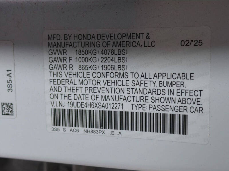2025 Acura Integra w/Tech w/A-SPEC