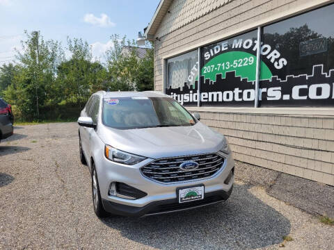 2019 Ford Edge for sale at CITY SIDE MOTORS in Auburn ME
