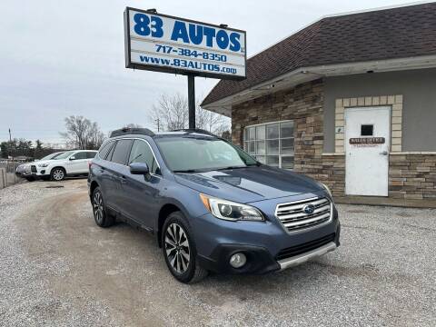 2016 Subaru Outback for sale at 83 Autos in York PA